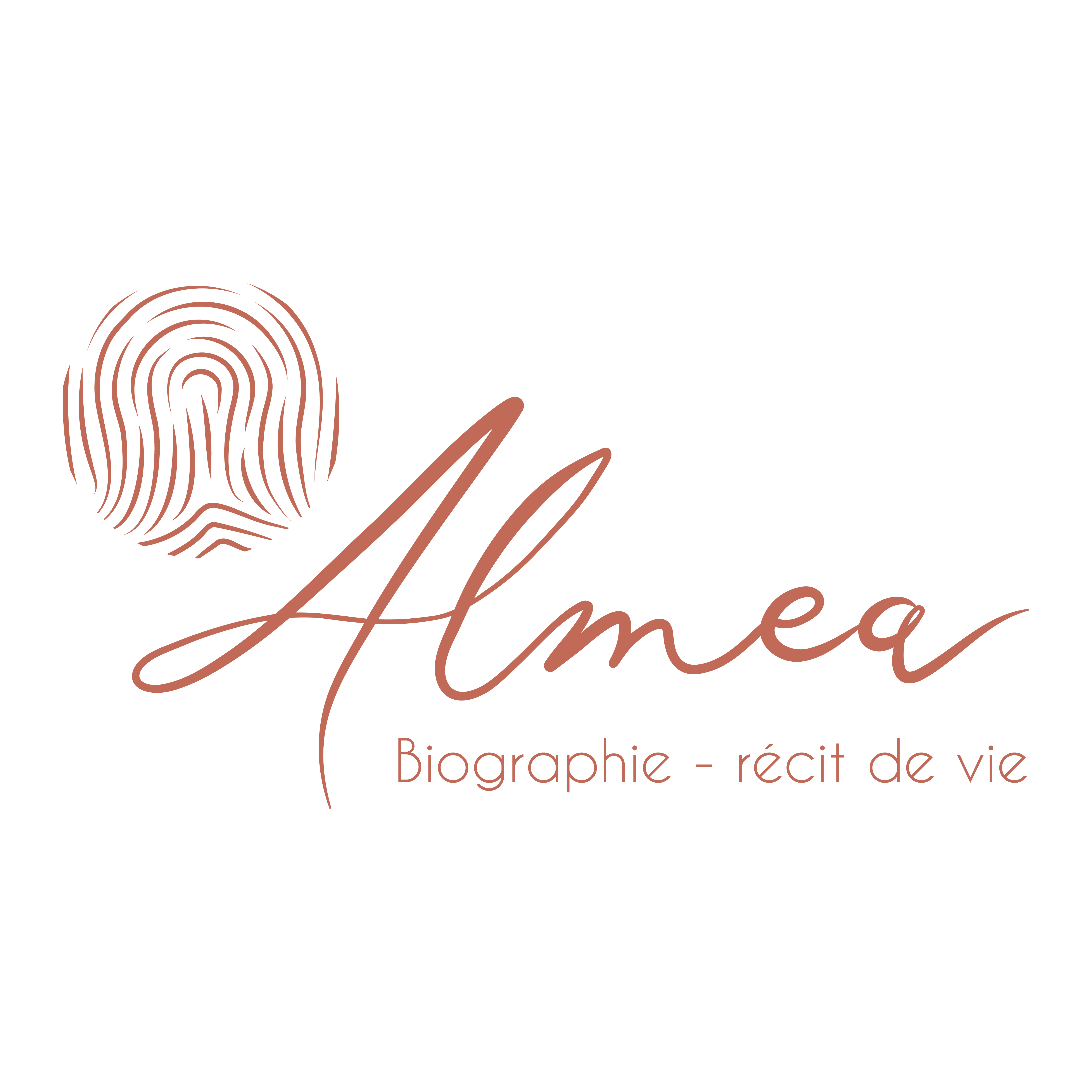 Logo d'Almea, biographie Paris, récit de vie